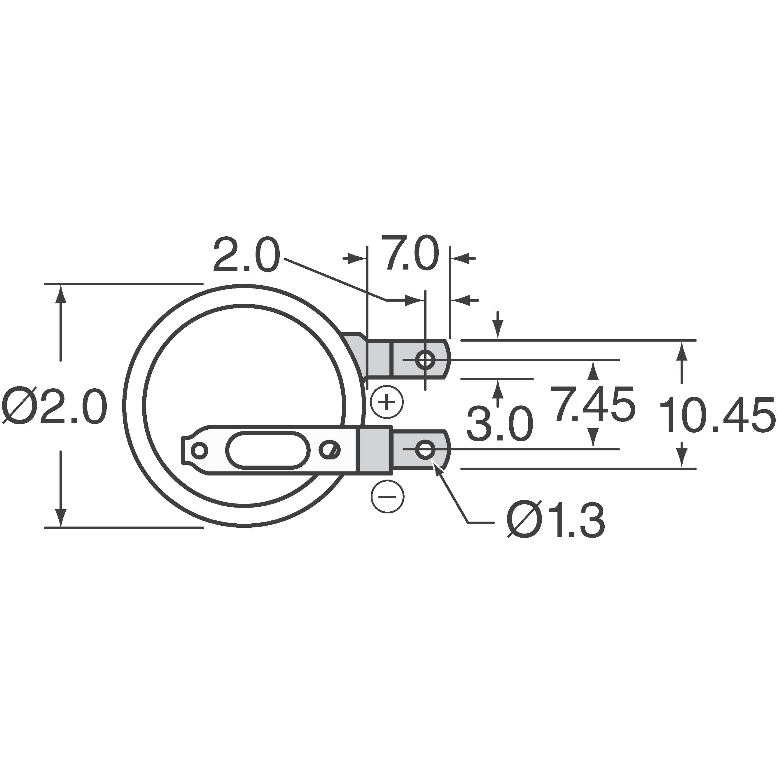 CR-2032L/F1N Panasonic - BSG  Piles non rechargeables (primaires)